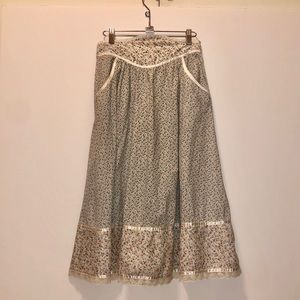 Vintage floral skirt